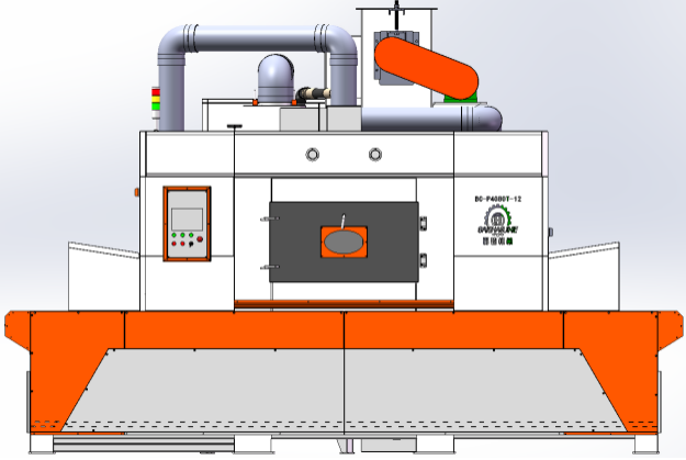 BC-P4080T-12旋轉履帶式數(shù)控噴砂機